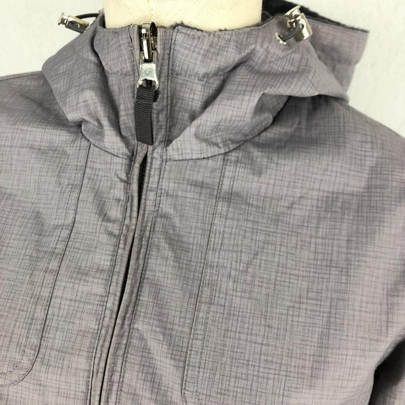Free Country Women's Size Small Light Grey Reversible Full Zip Hooded Jacket - Picture 5 of 14